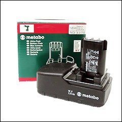 Metabo  18V 1.25Ah BSP Type Battery: 631739000