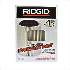 ridgid vf4000 vac filter wet dry vacuum filters