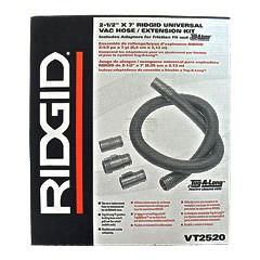 Ridgid VT2520 Tug-A-Long Hose Kit