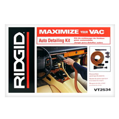 Ridgid VT2534 Vac Auto Detailing Kit